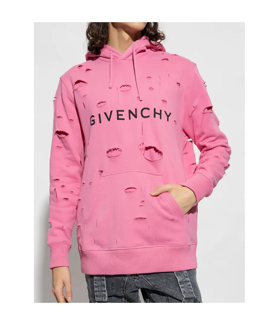 Archetype Hoodie With Destroyed Effect