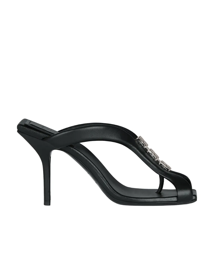 G Woven Thong Sandals