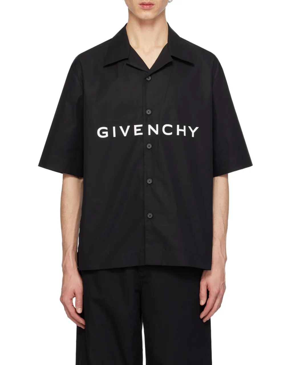 Logo Printed Short-Sleeved Shirt