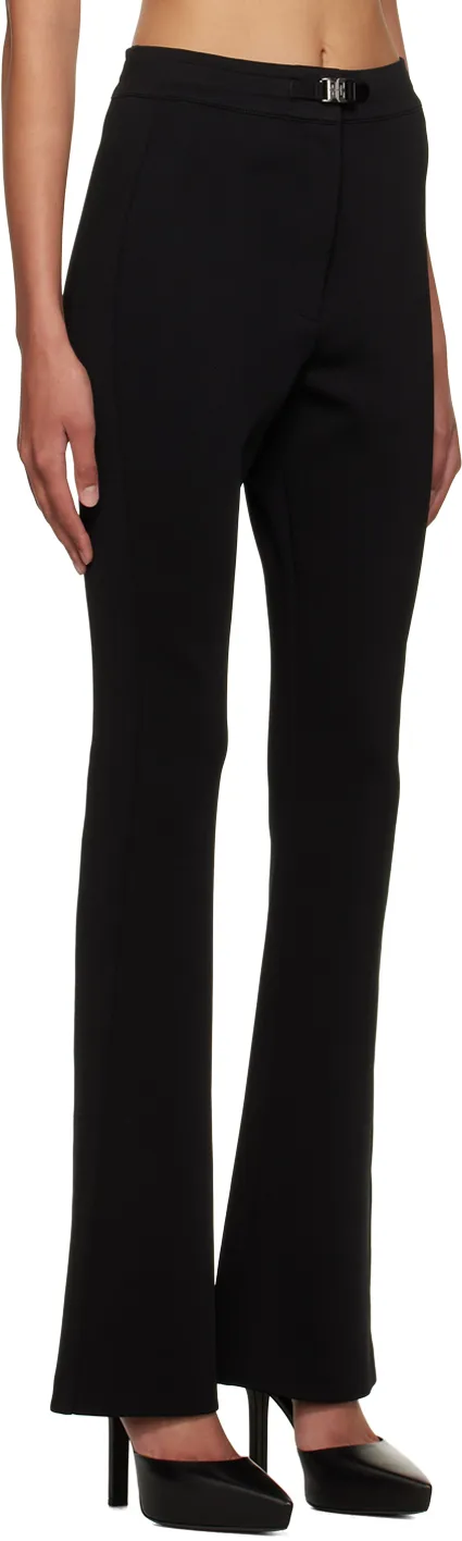 4G Belted Flared-Leg Pants