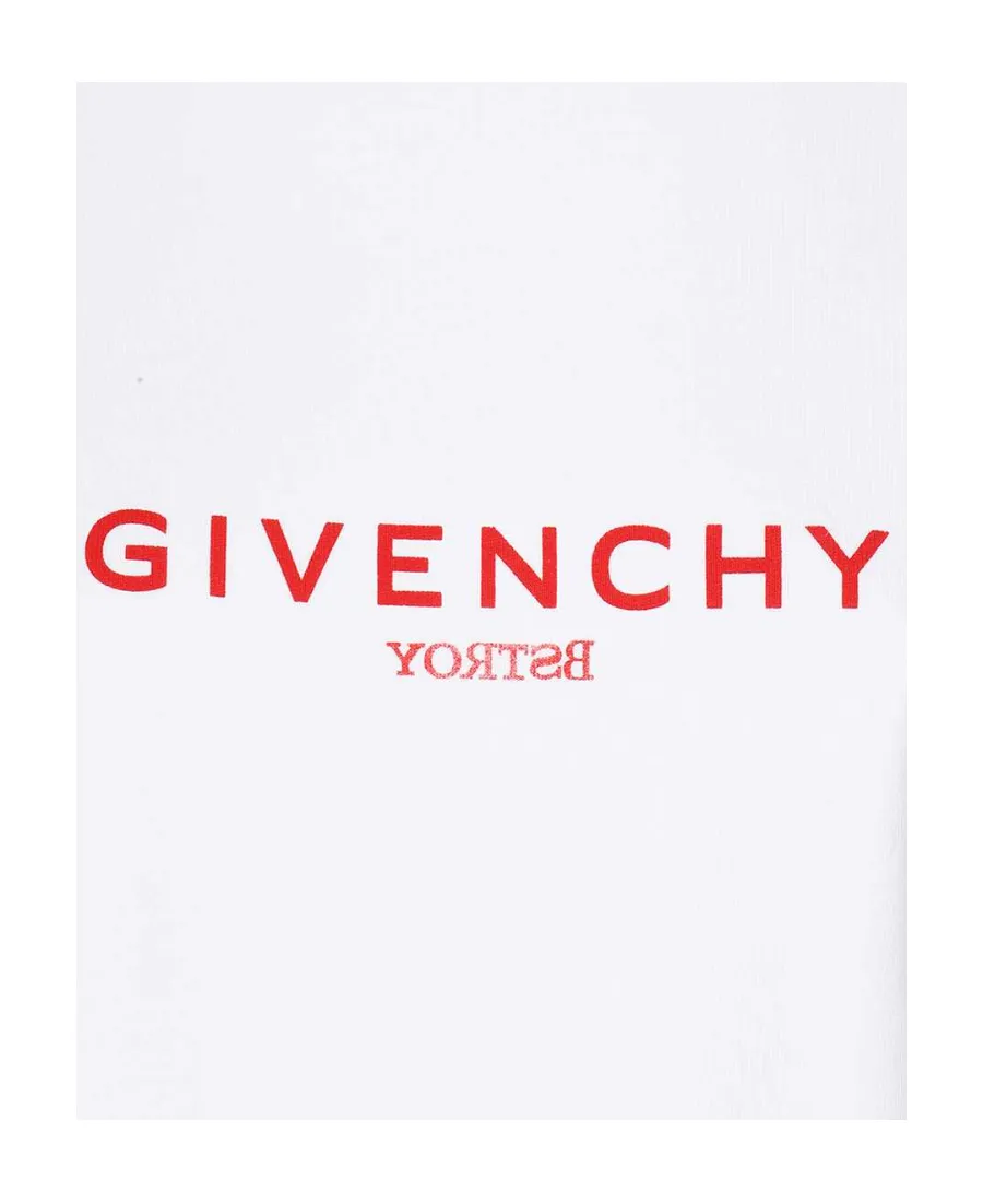 Logo Printed Cropped Sweatshirt