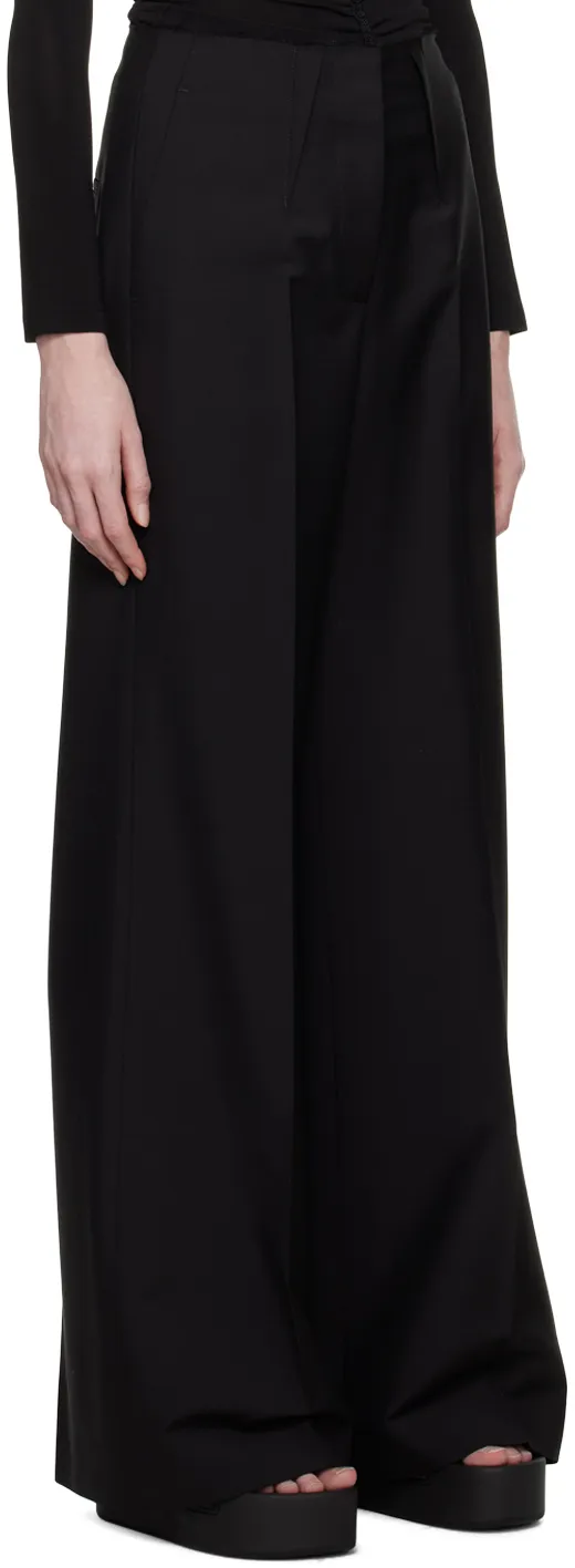 Straight Leg Mid-Rise Pants