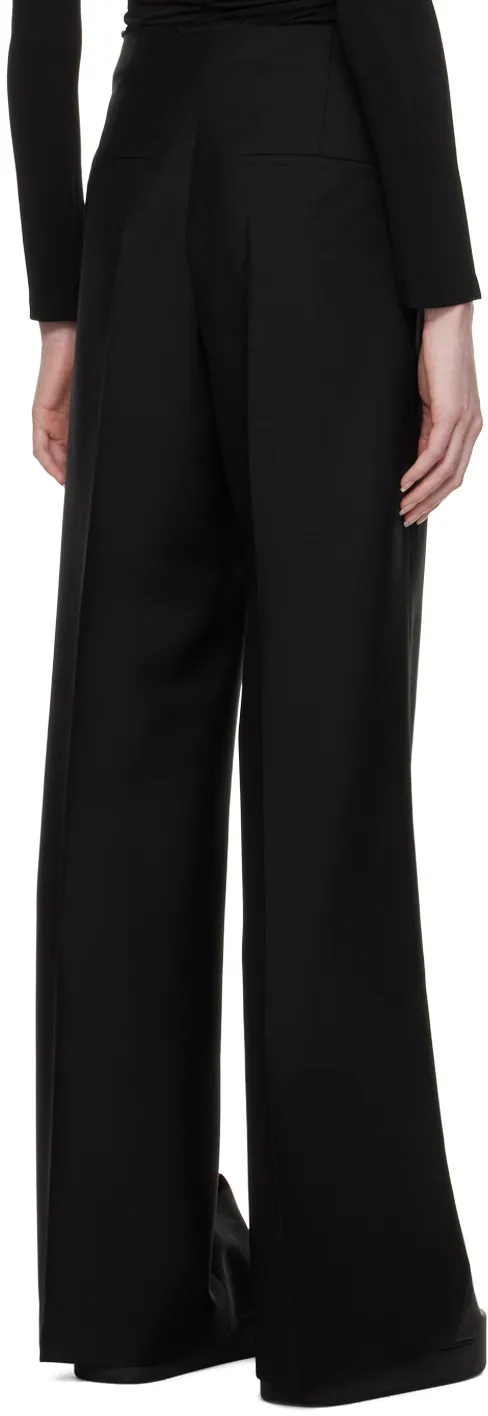 Straight Leg Mid-Rise Pants
