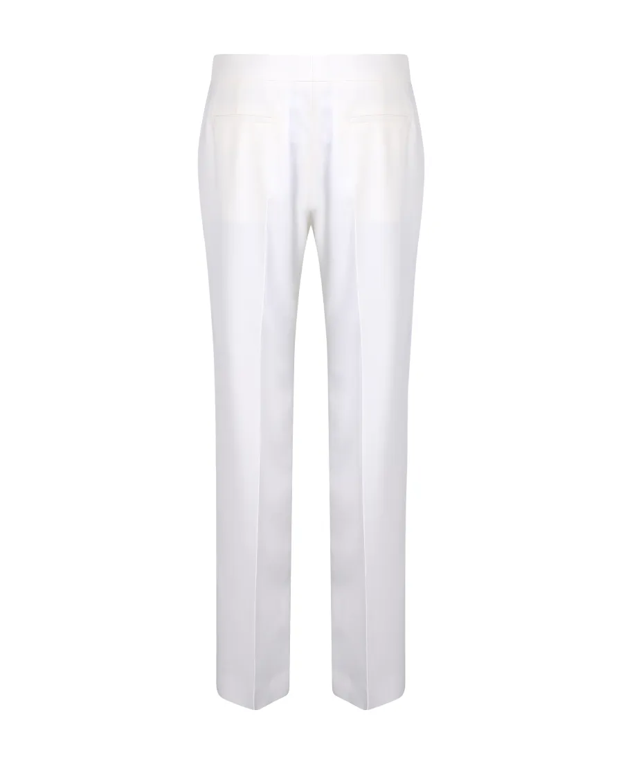 Straight-Leg Tailored Pants
