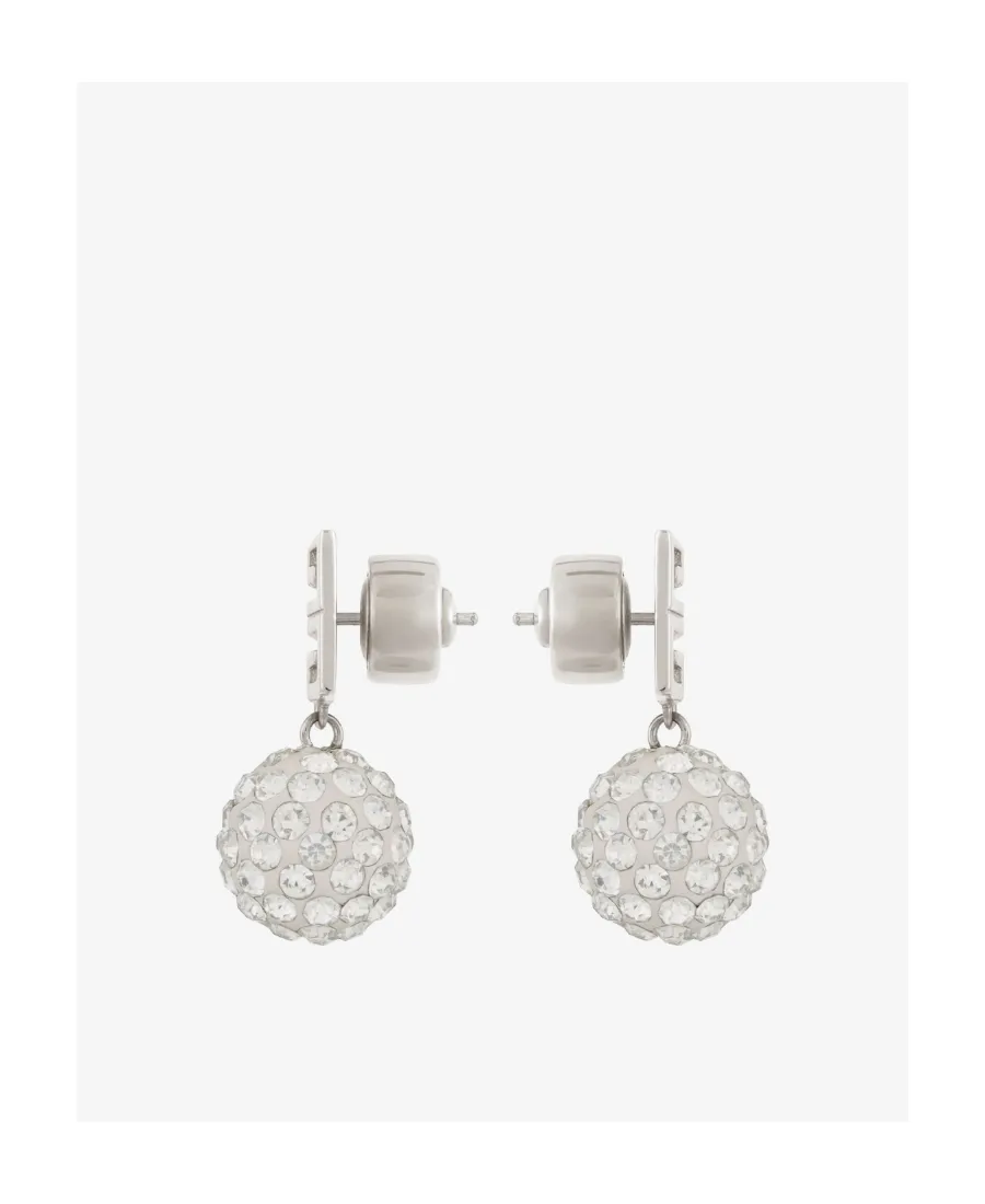 4G Embellished Stud Earrings