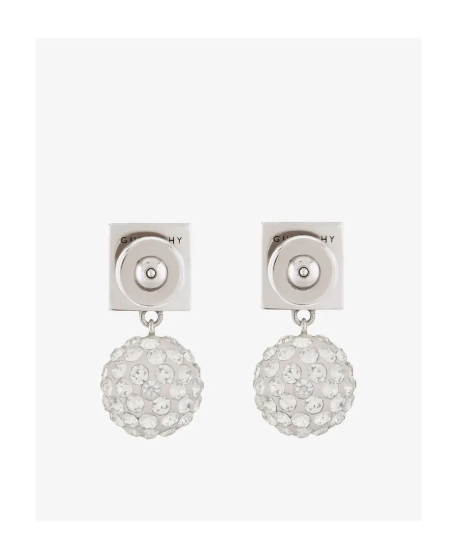 4G Embellished Stud Earrings