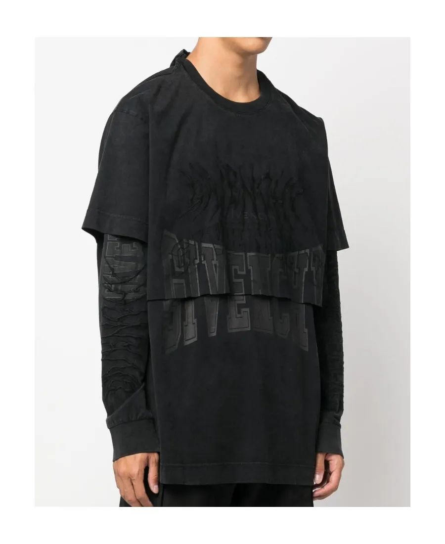 Logo-Embroidered Long-Sleeve T-Shirt