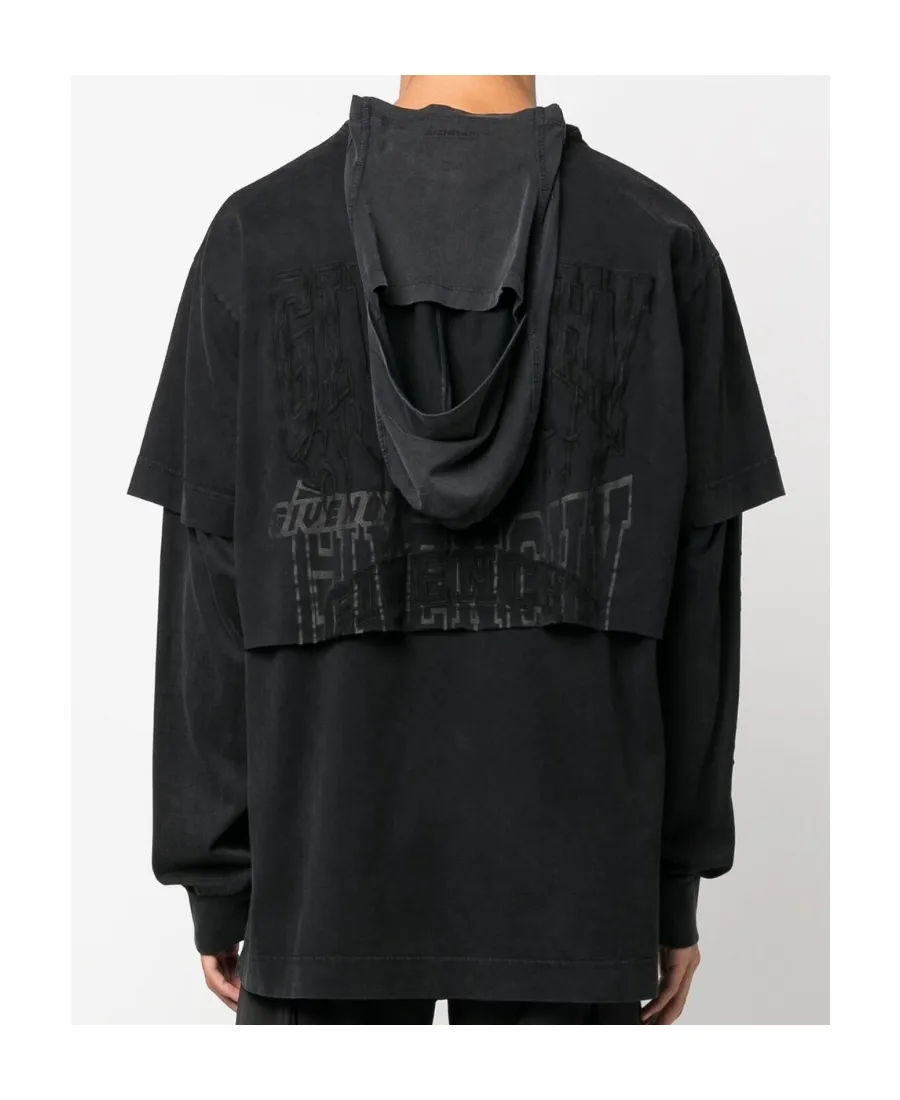 Logo-Embroidered Long-Sleeve T-Shirt