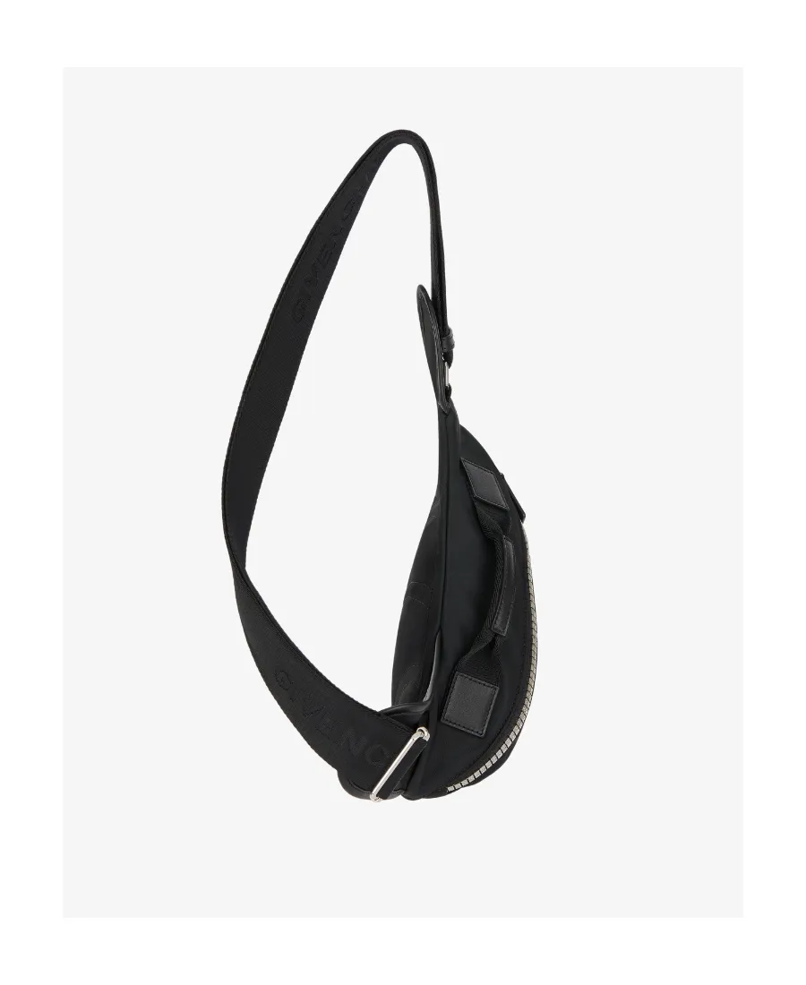 Small G-Zip Triangle Shoulder Bag