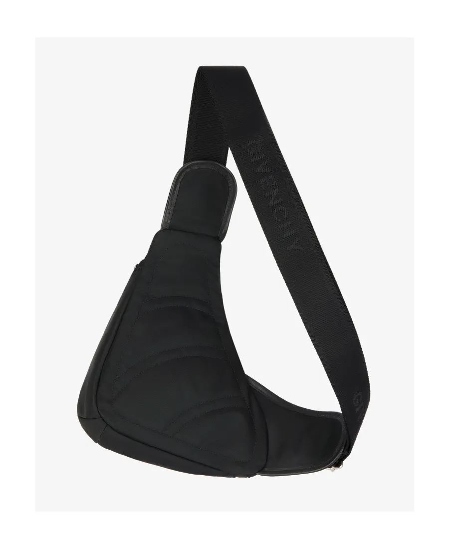 Small G-Zip Triangle Shoulder Bag