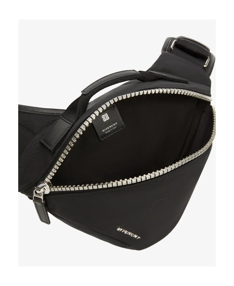 Small G-Zip Triangle Shoulder Bag