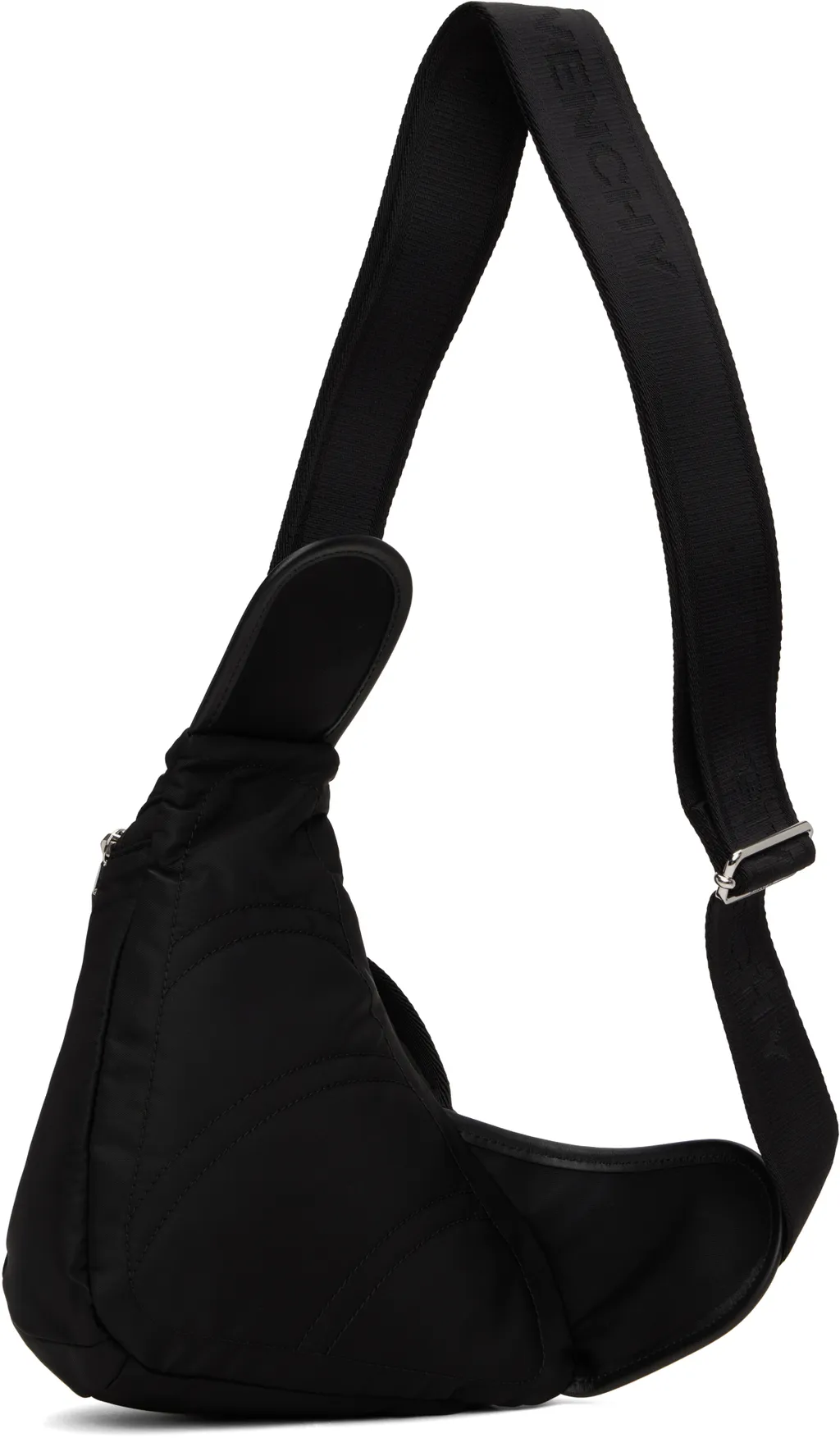 Small G-Zip Triangle Shoulder Bag
