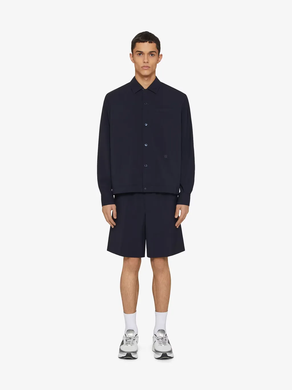 4G Plaque Long-Sleeved Shirt