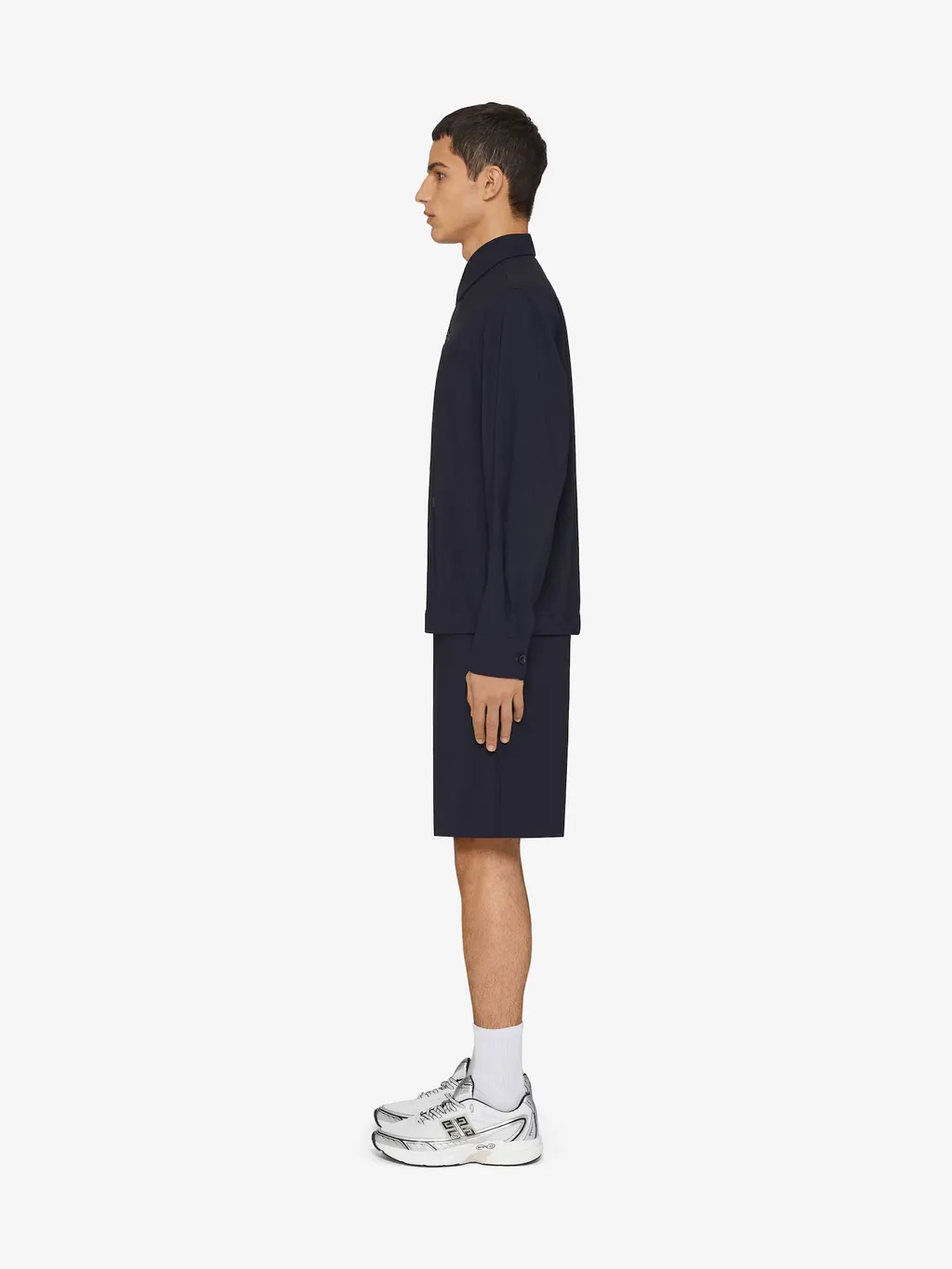 4G Plaque Long-Sleeved Shirt