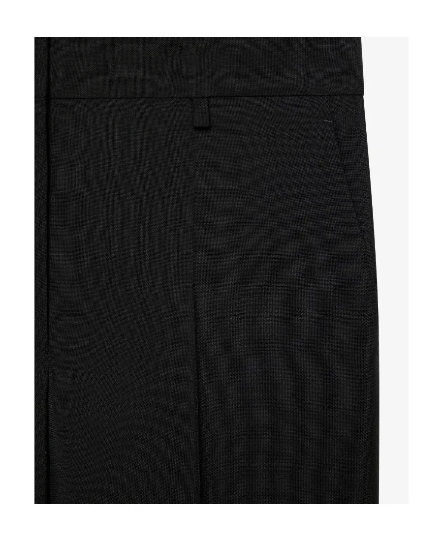 Oversized Pants In Wool And Mohair