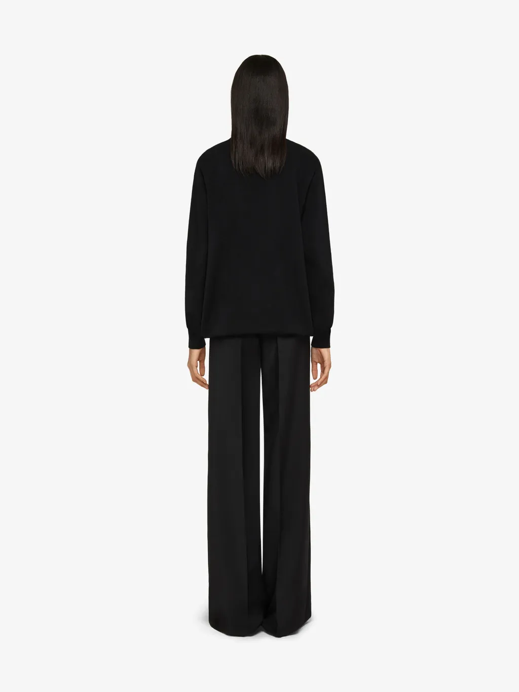 Oversized Pants In Wool And Mohair