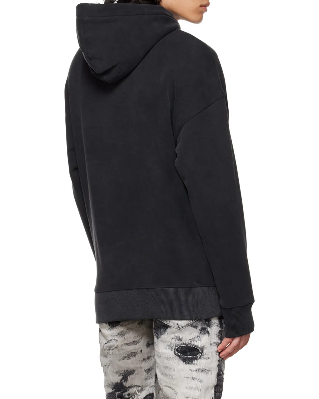 Logo Print Drawstring Hoodie