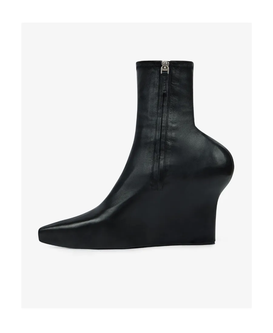 Zipped Ankle Boots