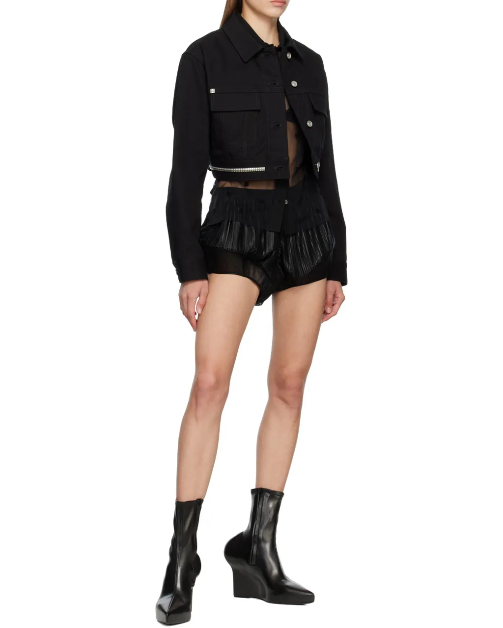 Zipped Ankle Boots