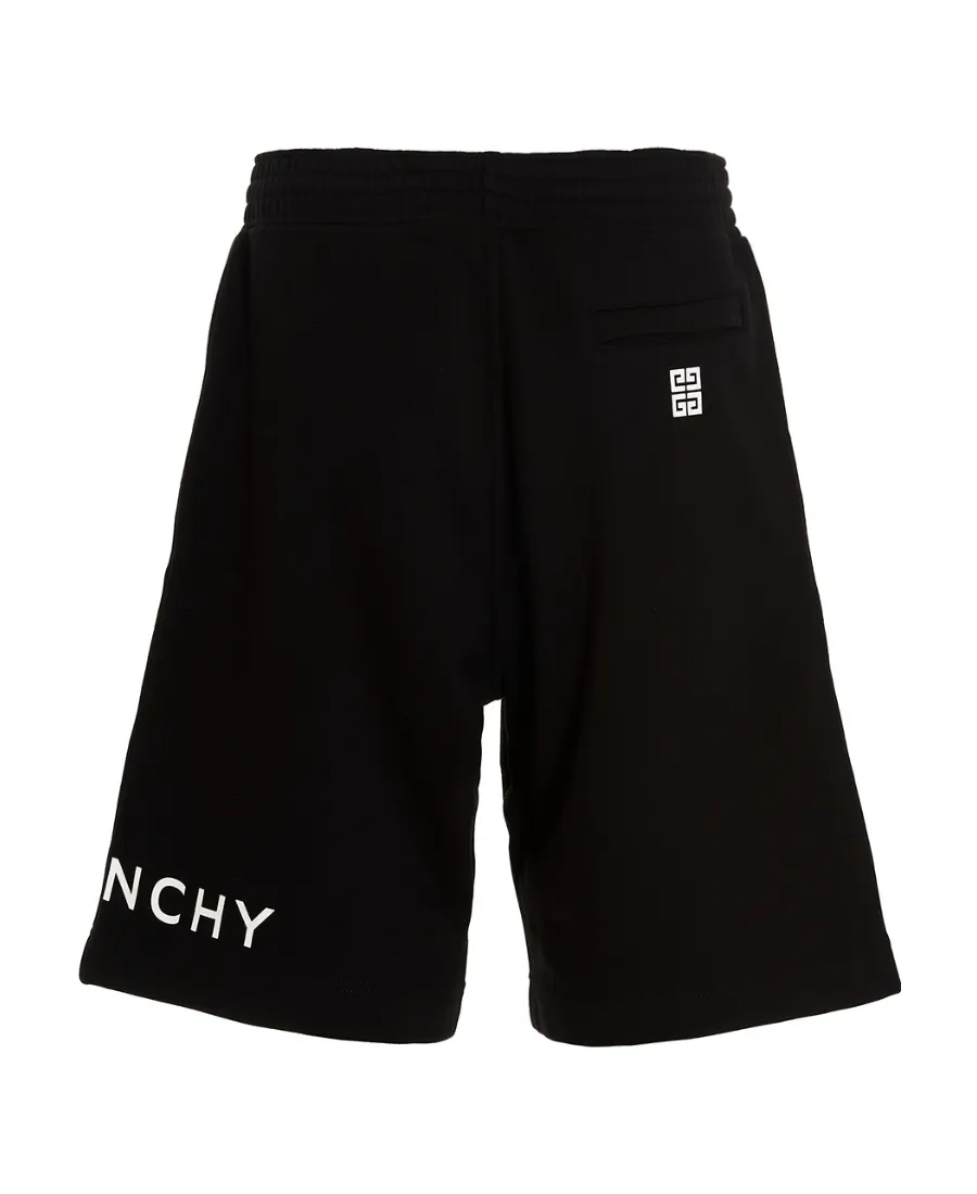 Logo Printed Pocketed Shorts