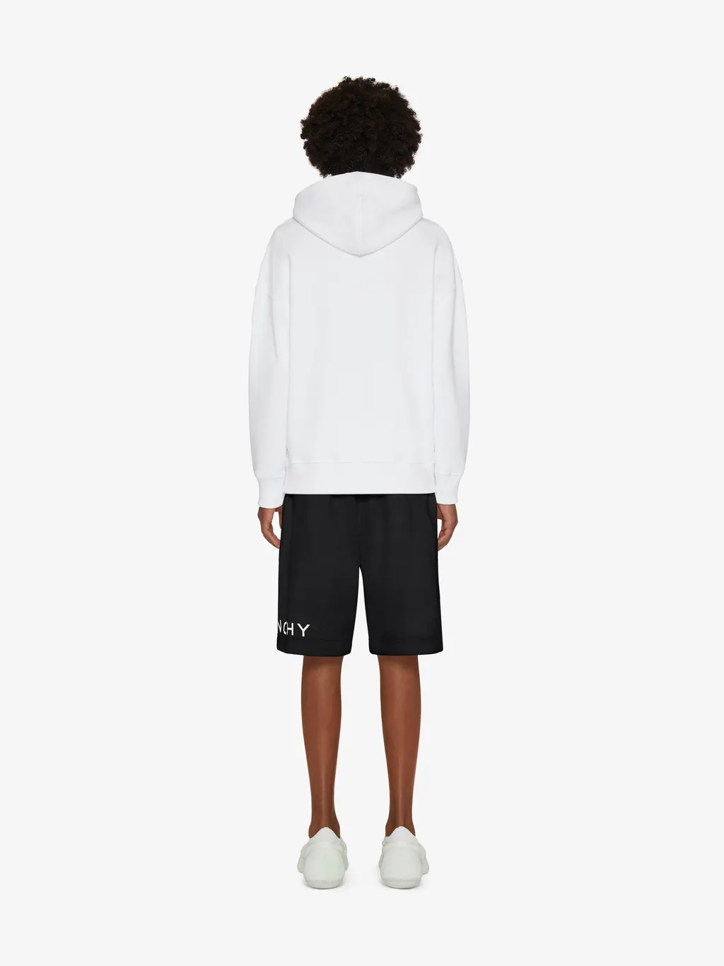 Logo Printed Pocketed Shorts