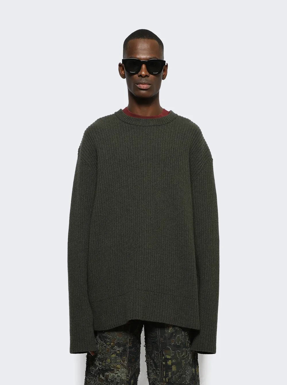 Crewneck Knitted Sweater