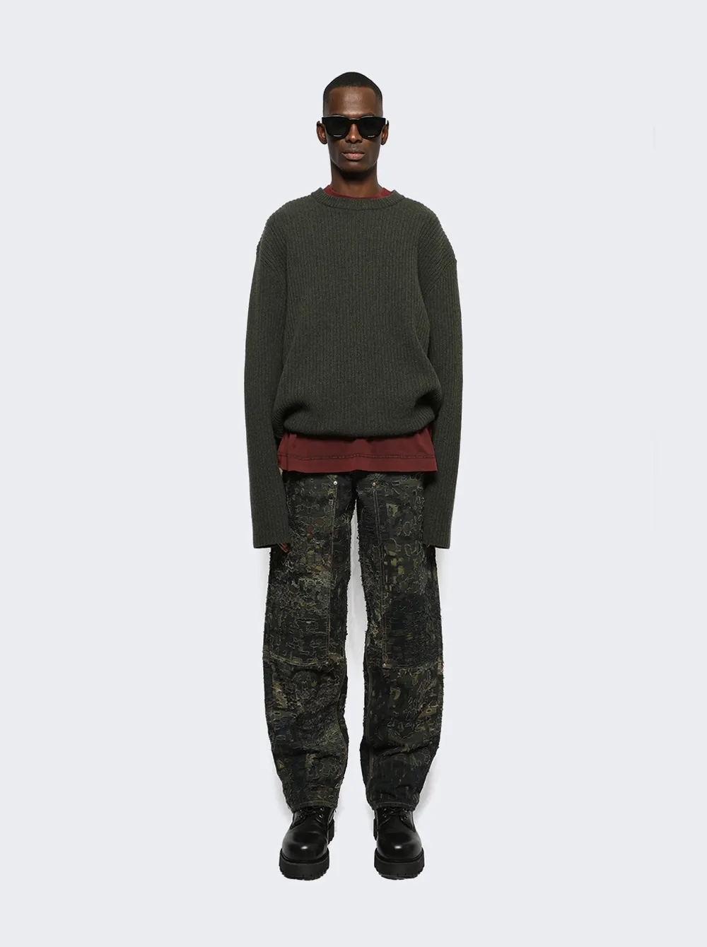 Crewneck Knitted Sweater