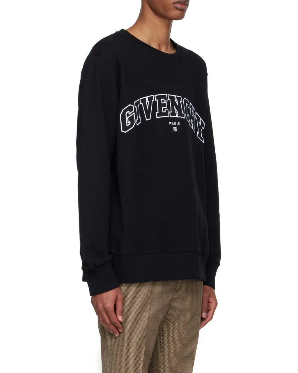 Logo Embroidered Crewneck Sweatshirt