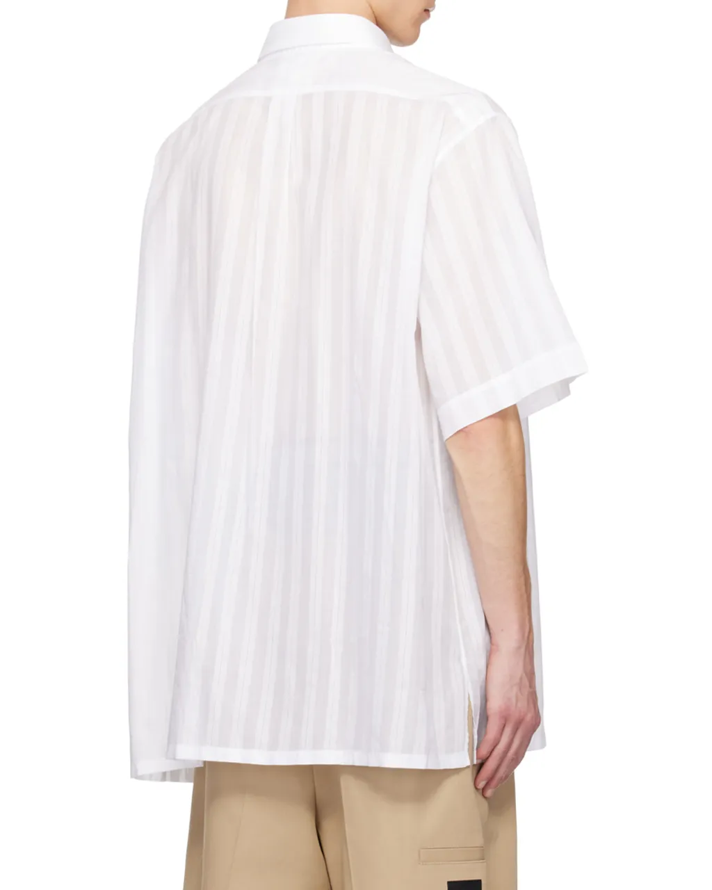 Striped Chiffon Shirt