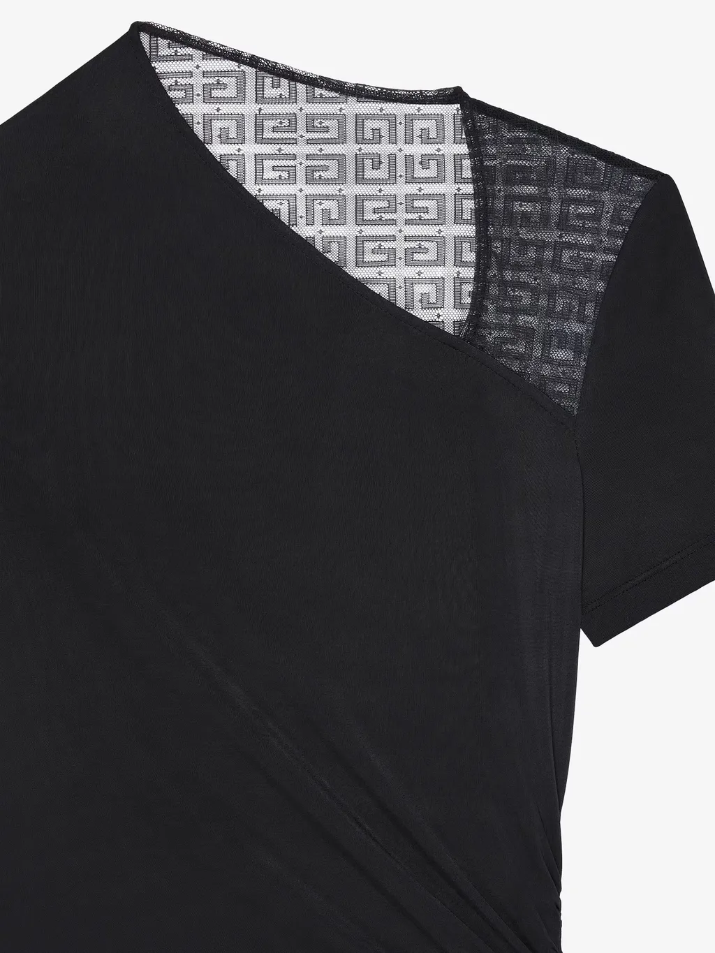 4G Lace Draped Top