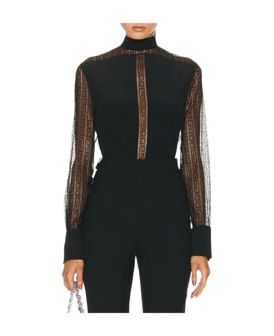 4G Monogram Long-Sleeved Top