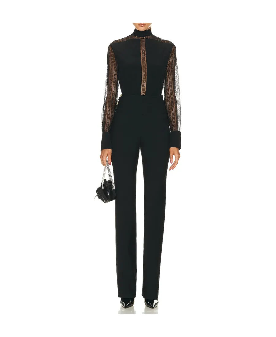 4G Monogram Long-Sleeved Top