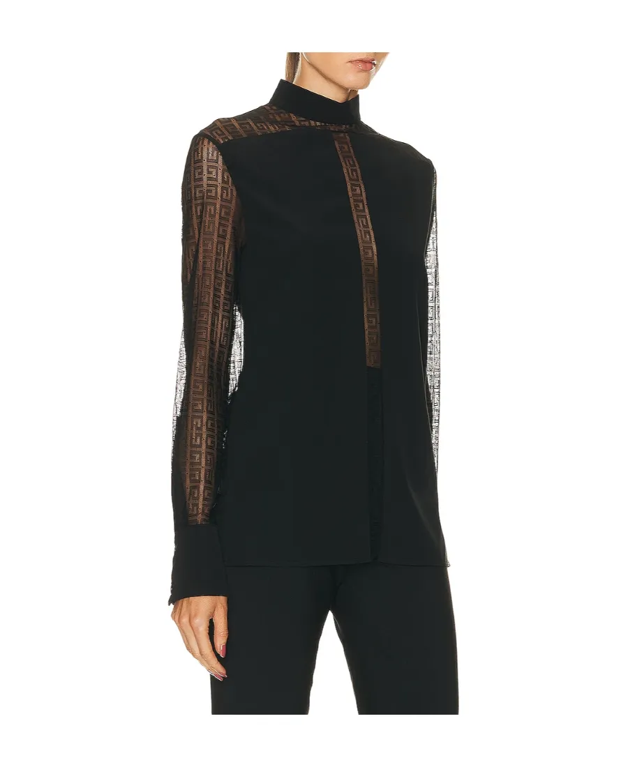 4G Monogram Long-Sleeved Top