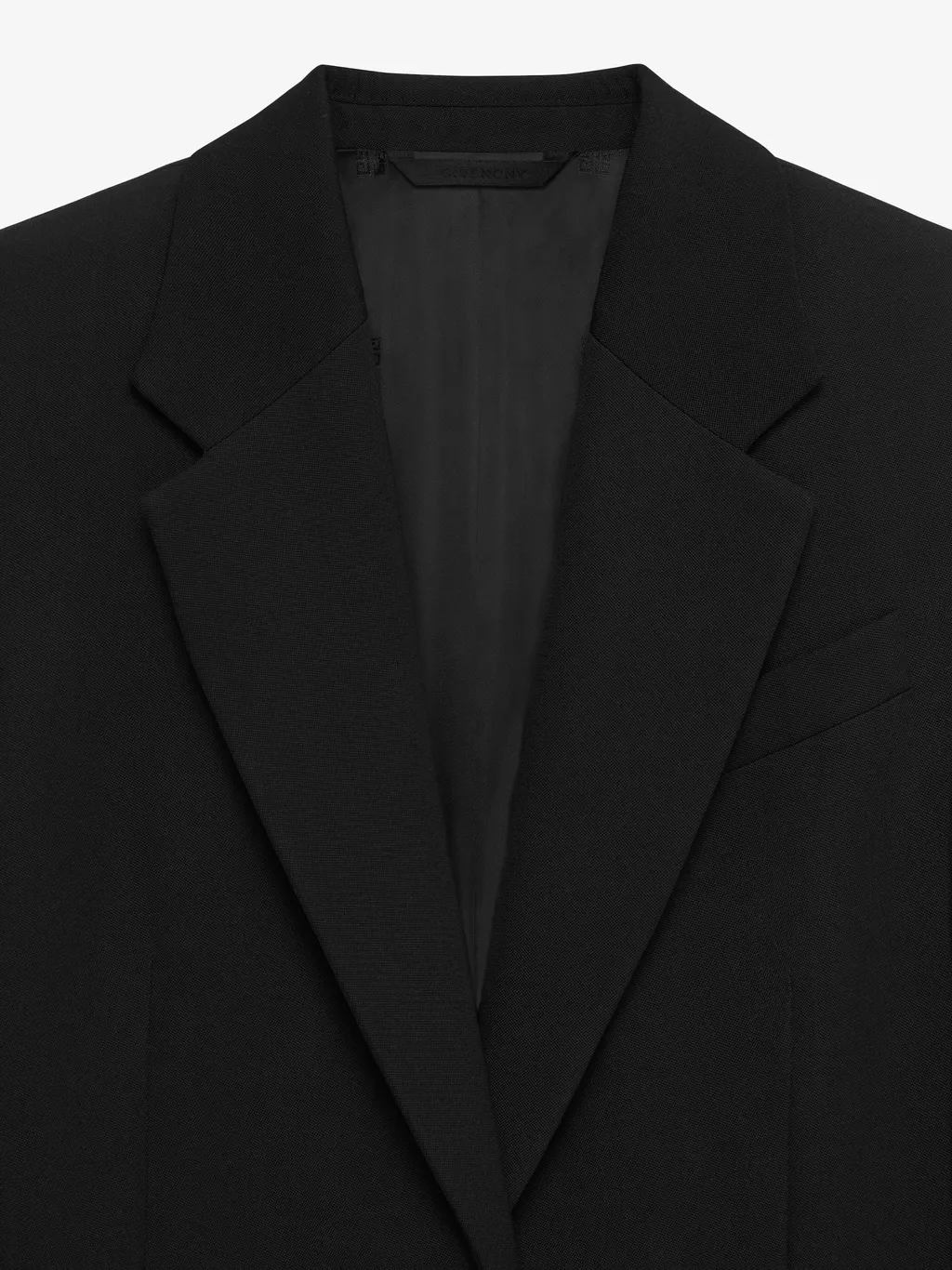 V-Neck Single-Breasted Jacket