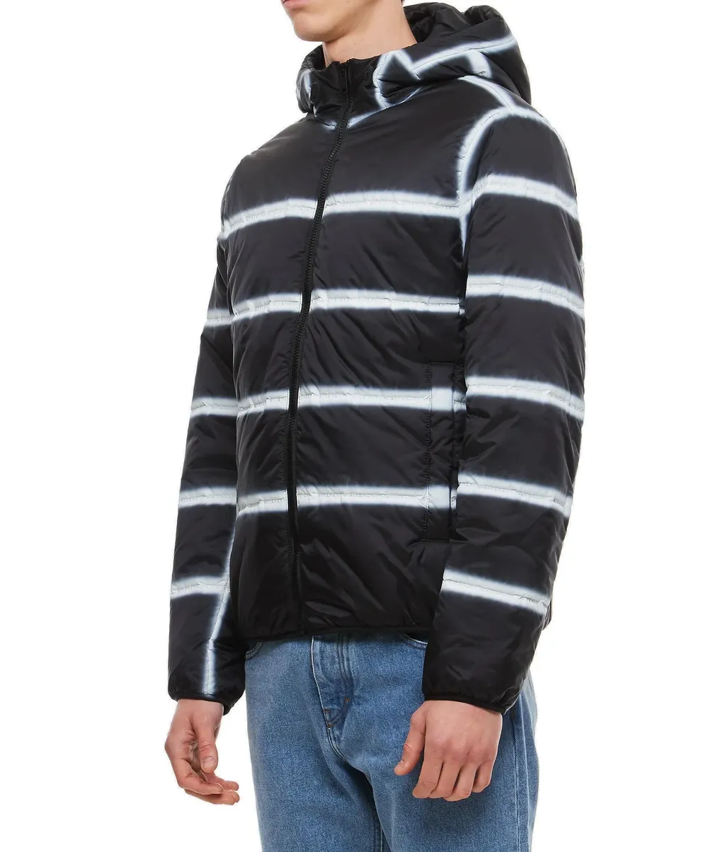 Striped Puffer Jacket
