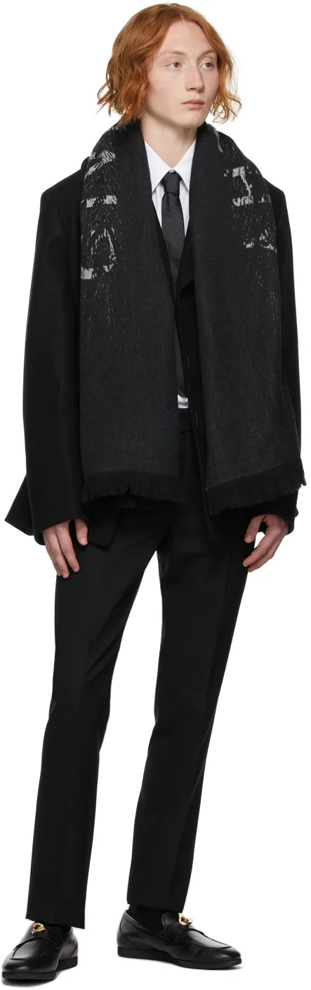 Logo-Embellished Scarf