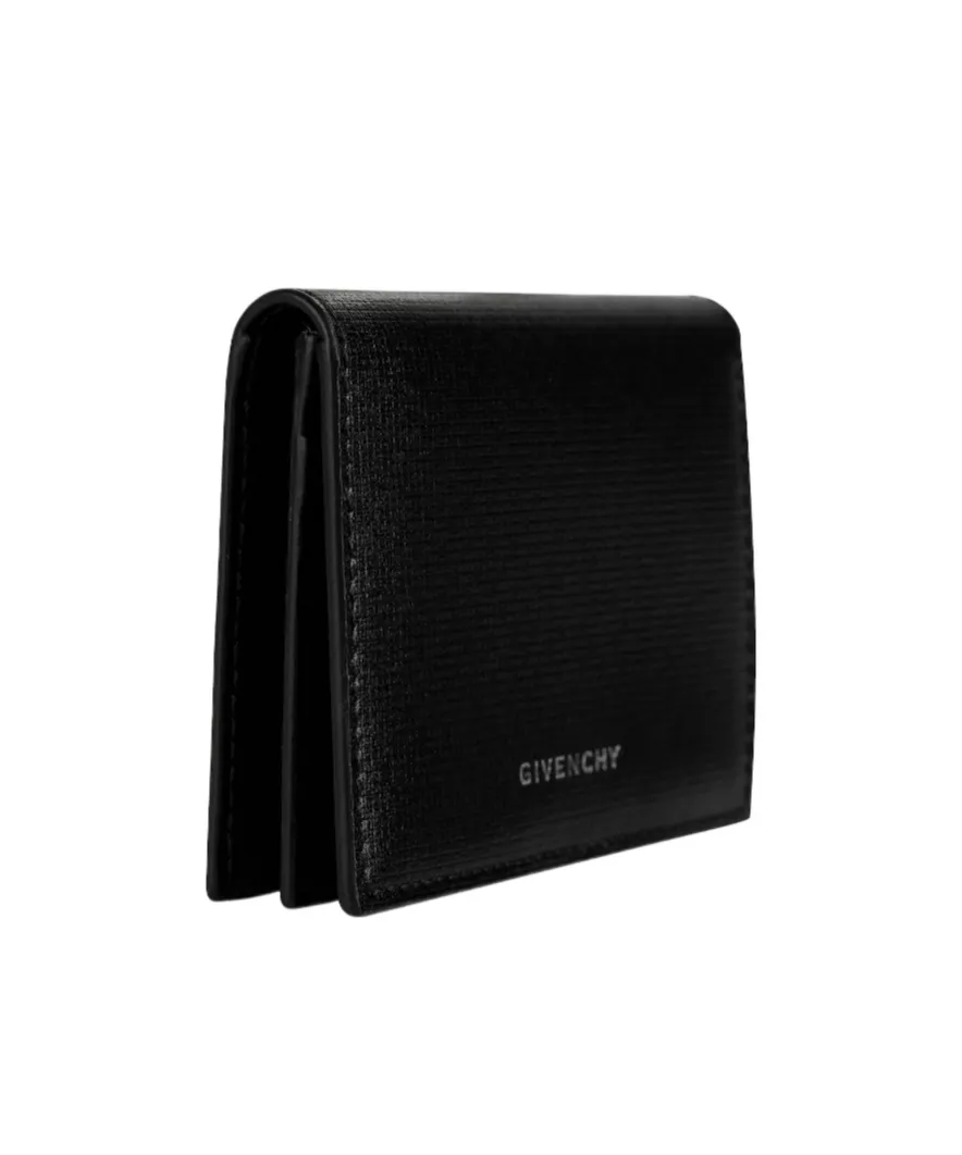 Logo Embossed Flap Card Holder
