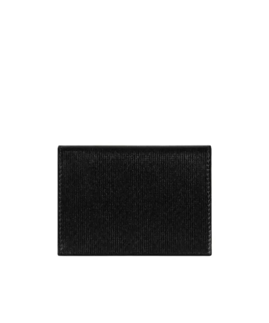 Logo Embossed Flap Card Holder
