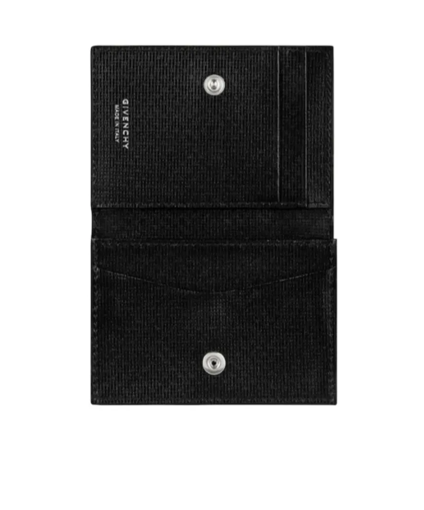 Logo Embossed Flap Card Holder
