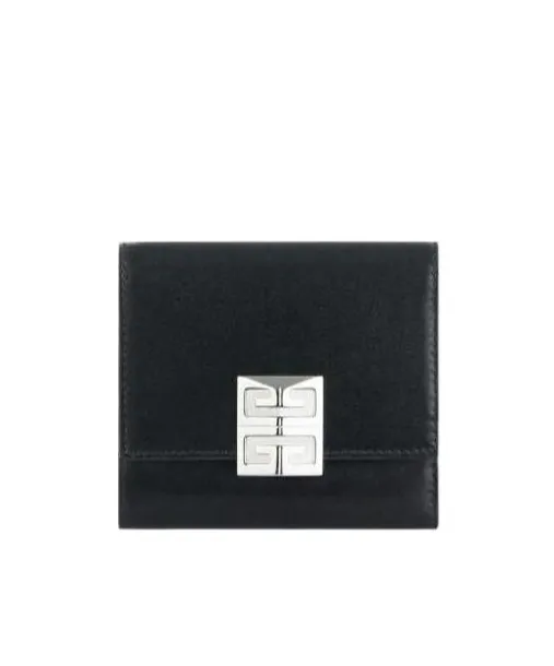 4D Logo Plaque Trifold Wallet