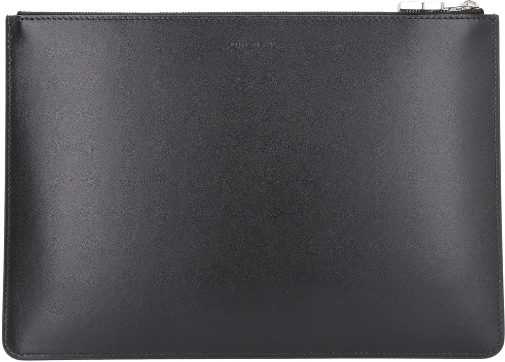 4G Medium Leather Clutch