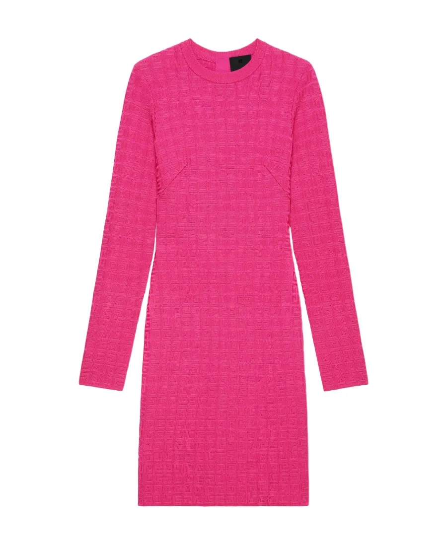 4G Jacquard Dress