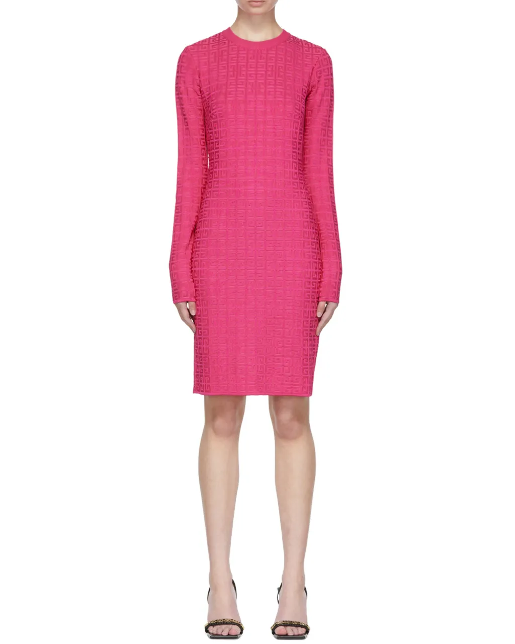 4G Jacquard Dress