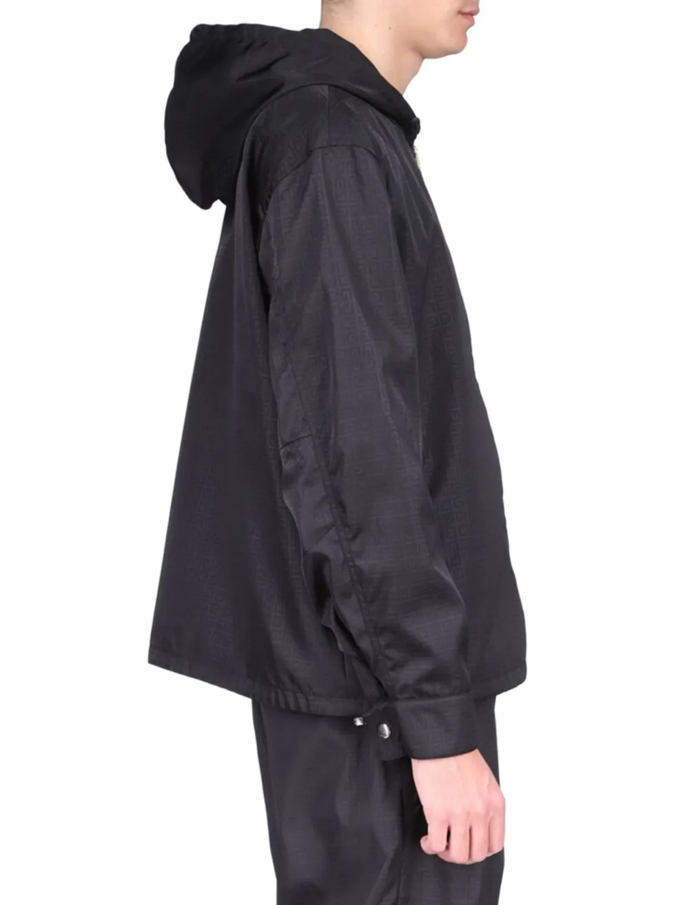 4G Motif Hooded Jacket
