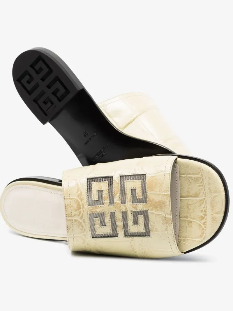 4G Mesh Logo Sandals