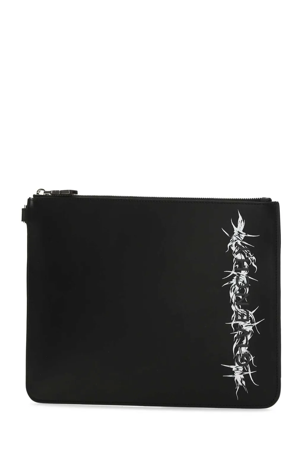 Logo-Print Pouch Bag