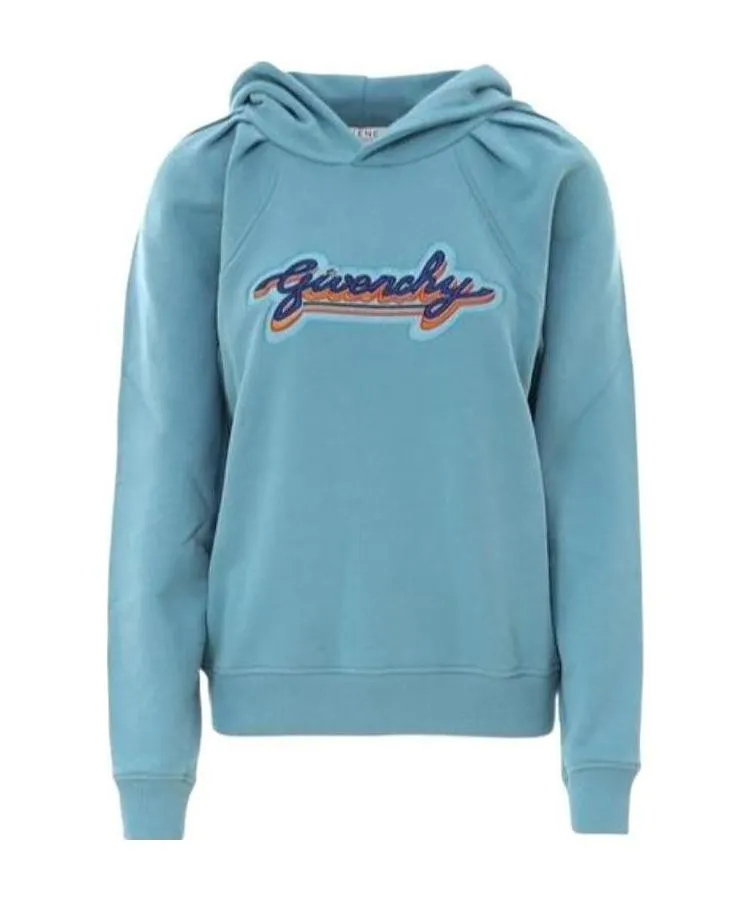 Embroidered Logo Hoodie