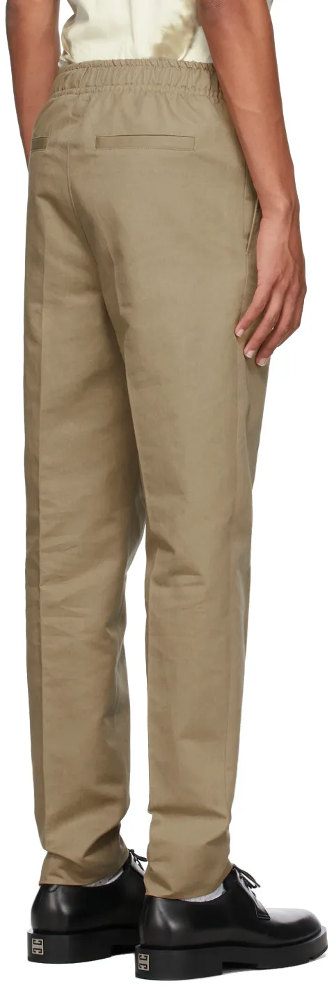 Belted Chino Trousers