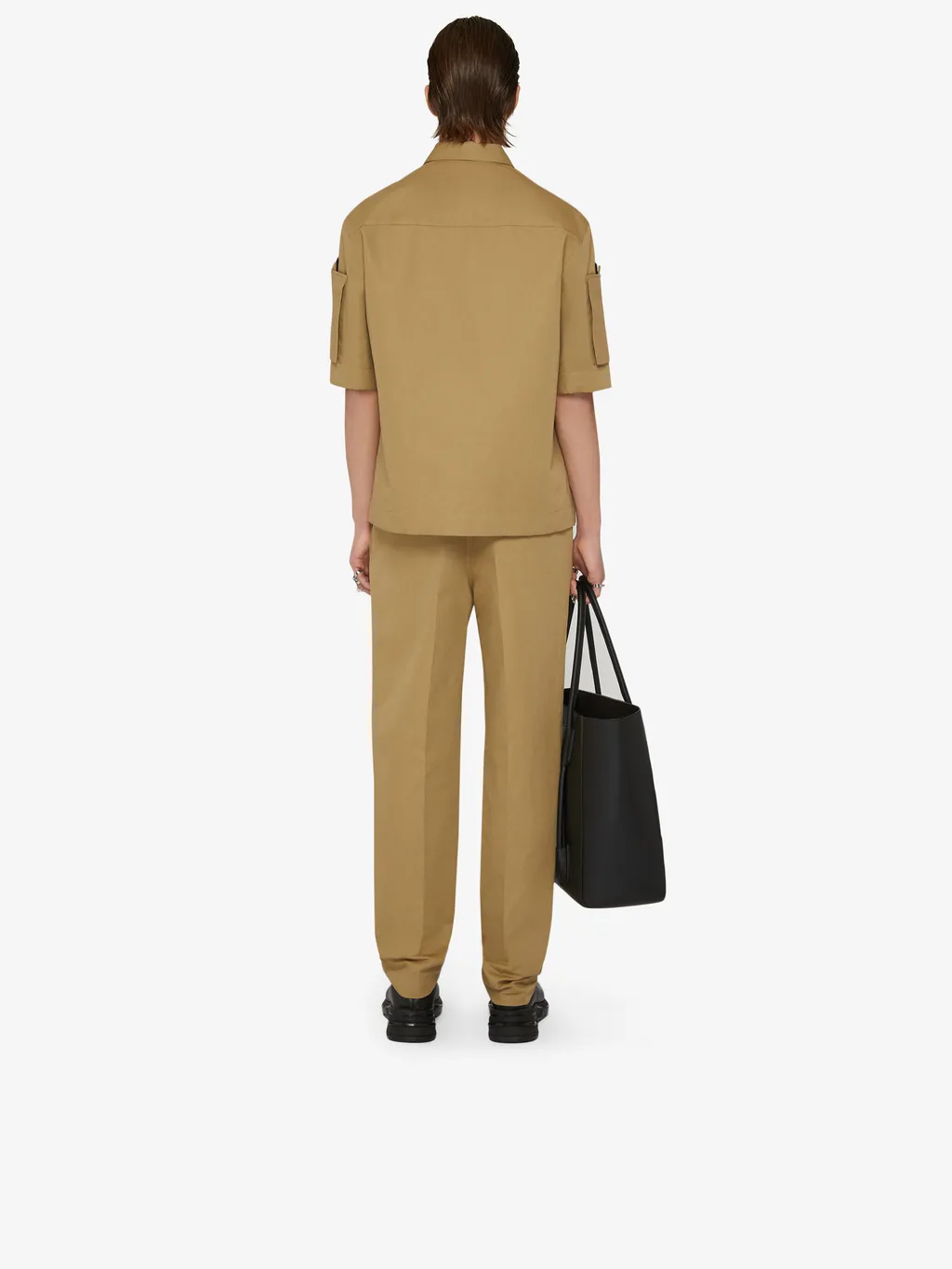 Belted Chino Trousers