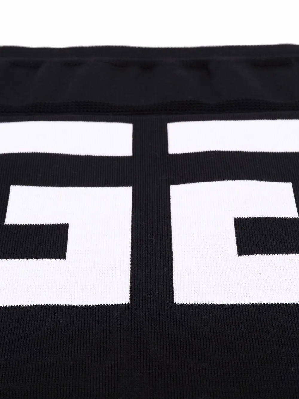 Logo Inlaid Scarf